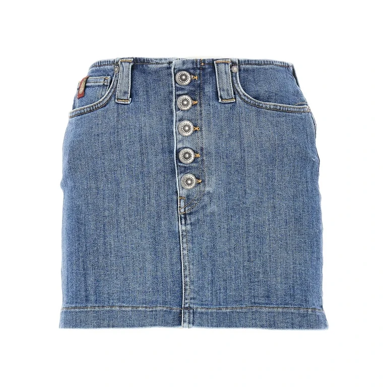 Esibizionista Capsule denim mini skirt Woman 24
