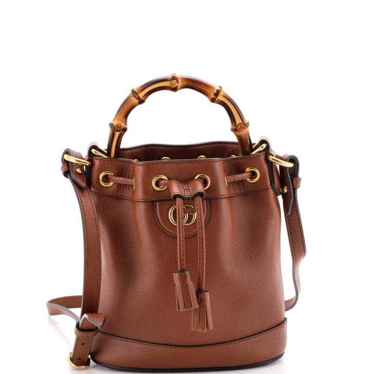 Diana Bucket Bag Leather Mini