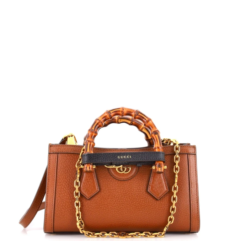 Diana NM Convertible Shoulder Bag Leather Small