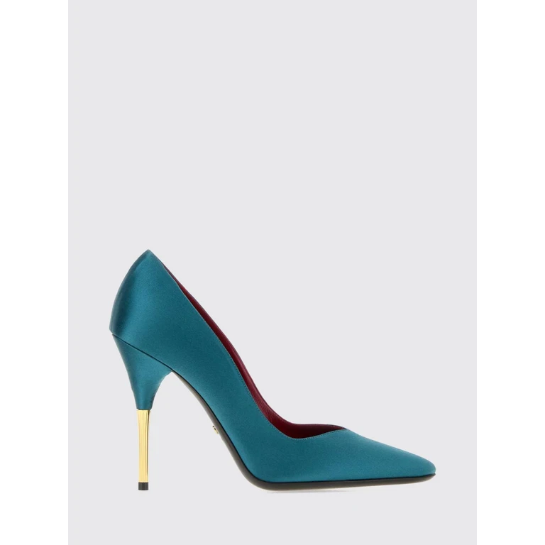 Satin Pointed-Toe Stiletto Pumps with High Heel (S0QL1KVWHE8)