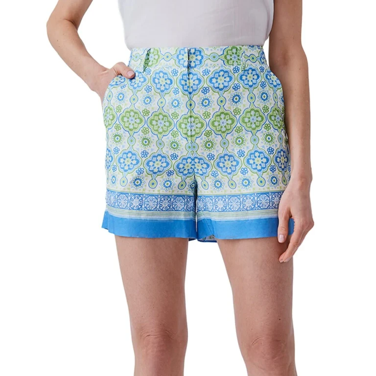 J. Mclaughlin Orita Linen-Blend Short