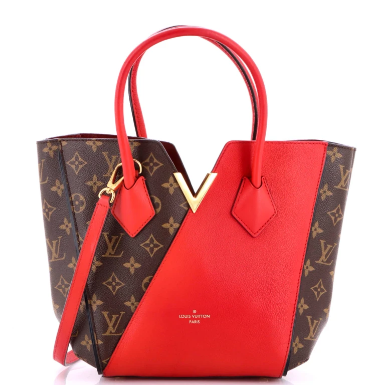 Kimono Handbag Monogram Canvas and Leather PM