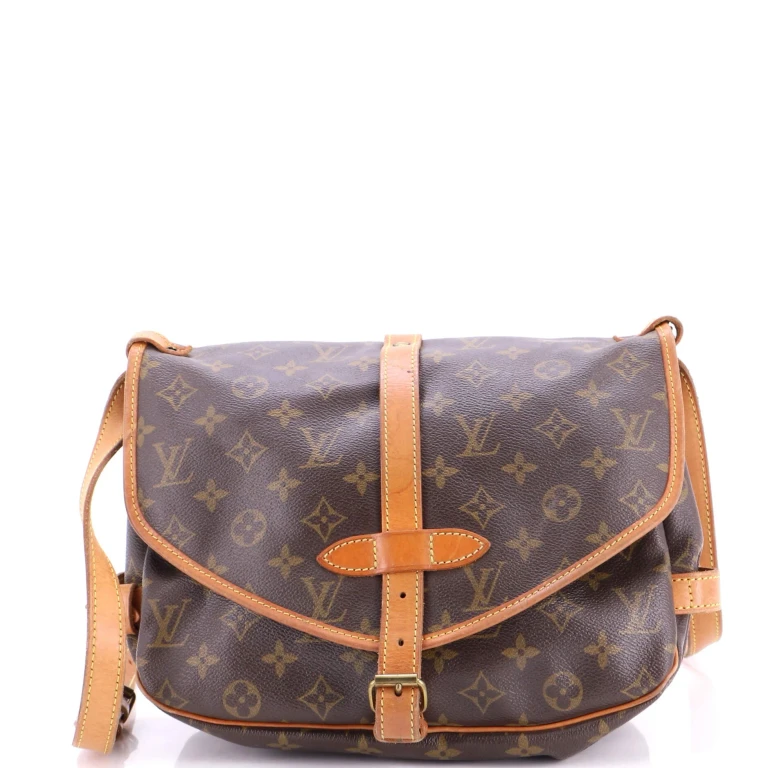 Saumur Handbag Monogram Canvas 30