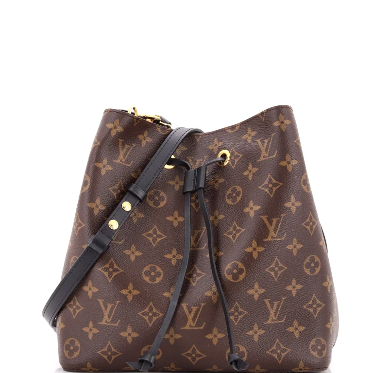 NeoNoe Handbag Monogram Canvas with Leather MM