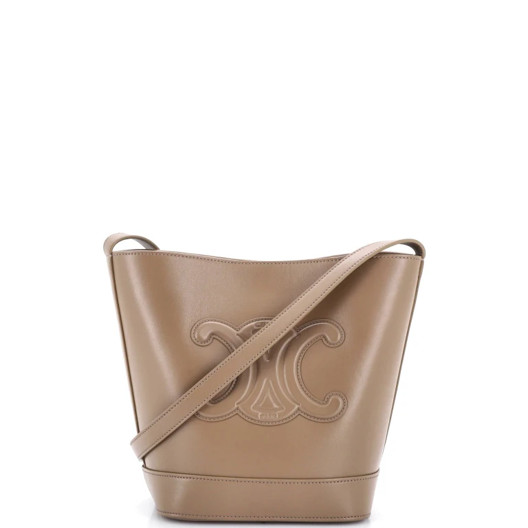 Cuir Triomphe Bucket Bag Leather Small