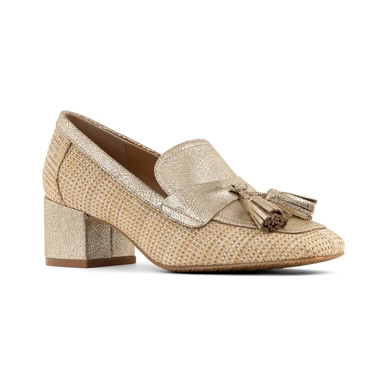 Kressida Jute & Leather Loafer