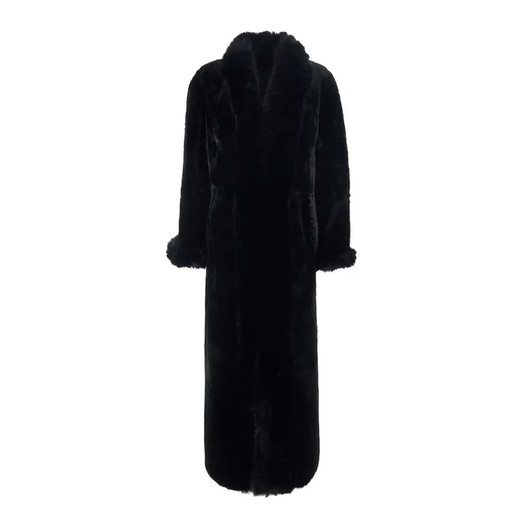 Manteau En Cuir - Noir (BJ20432BLACK)