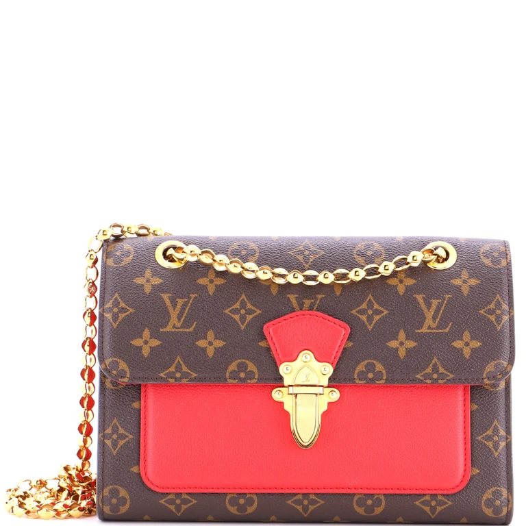 Victoire Handbag Monogram Canvas and Leather