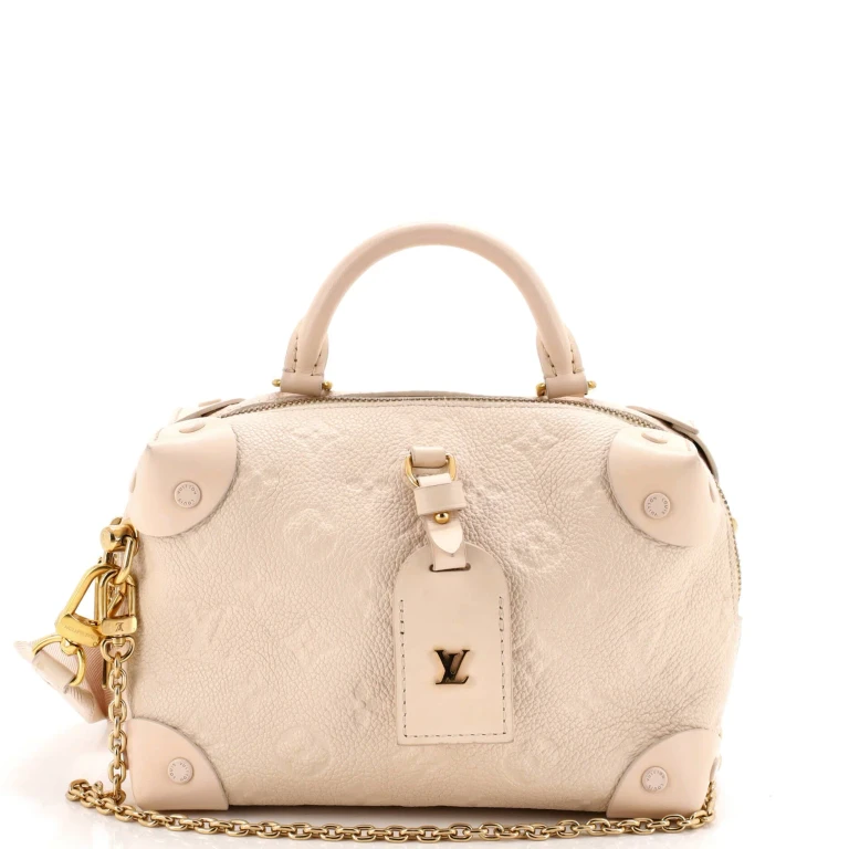 Petite Malle Souple Handbag Monogram Empreinte Leather