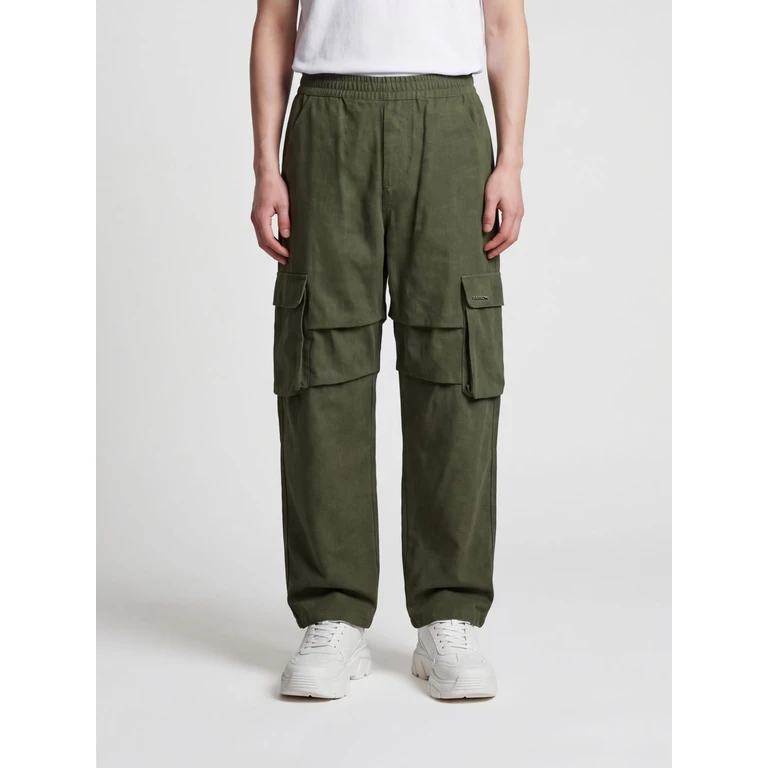Pants Men color Military (F6BWUAPA086082)