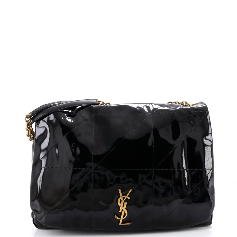 Jamie 4.3 Shoulder Bag Quilted Patent Large