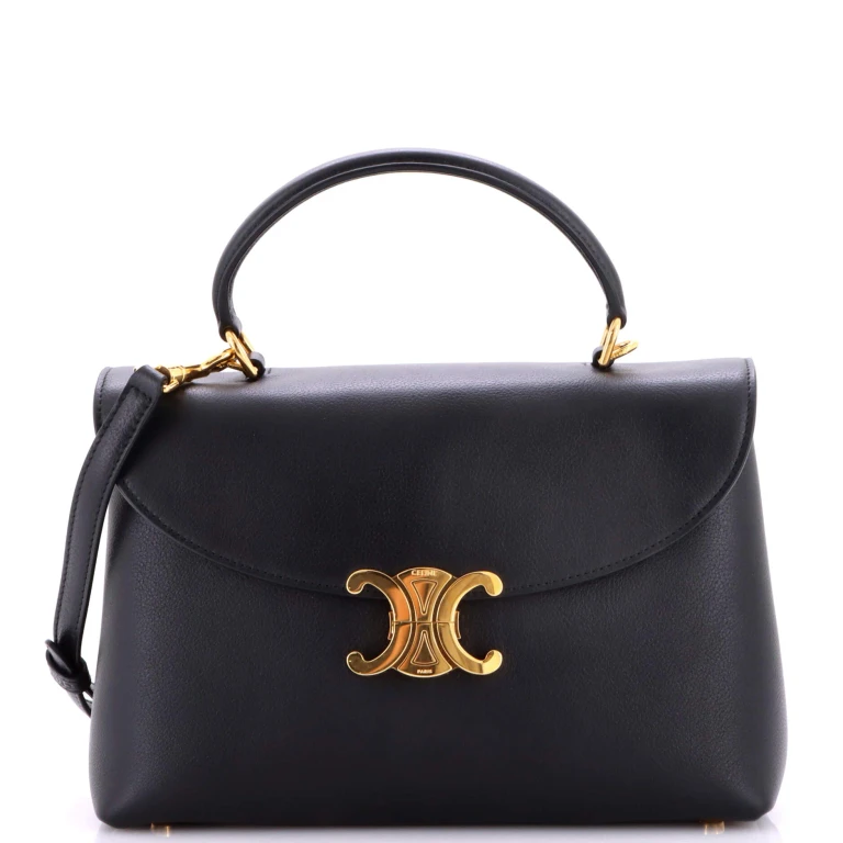 Nino Top Handle Bag Leather Medium