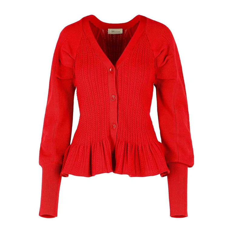 Blumarine Cardigan - Rouge (RF6161MAB34X0824)