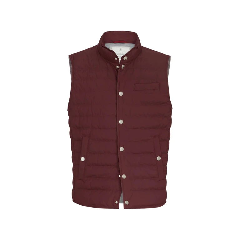 Lightweight Techno Fabric Down Vest