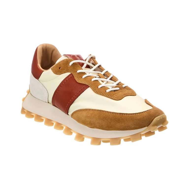 Tod's Allaccarta Suede, Leather & Nylon Sneaker