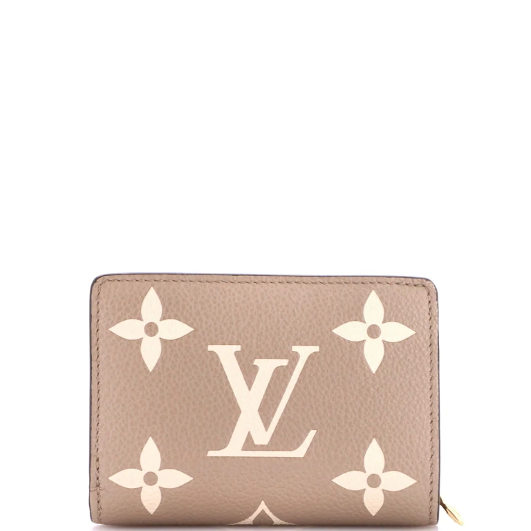 Clea Wallet Bicolor Monogram Empreinte Giant