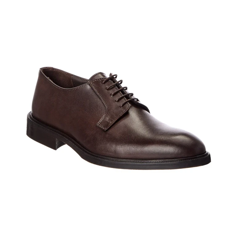 M by Bruno Magli Reno Plain Toe Leather Derby
