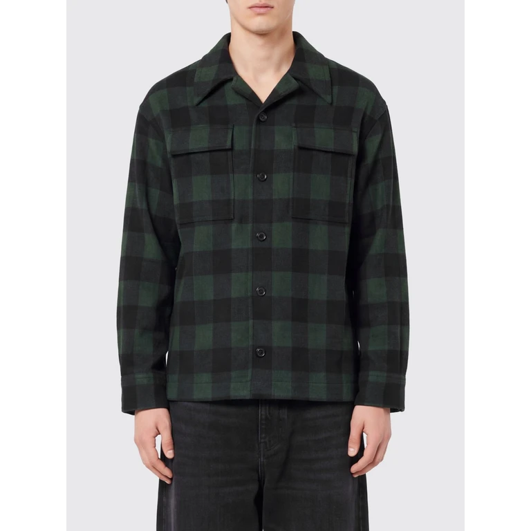 AMI PARIS Jacket Men color Green (USH875WV0220A258)