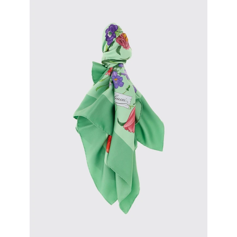 Neck Scarf Woman color Green (8234863G0013967)