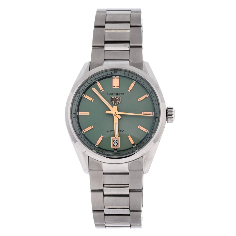 Carrera Calibre 7 Date Automatic Watch Stainless Steel 36