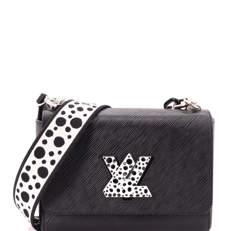 Twist Handbag Epi Leather with Yayoi Kusama Infinity Dots Detail MM