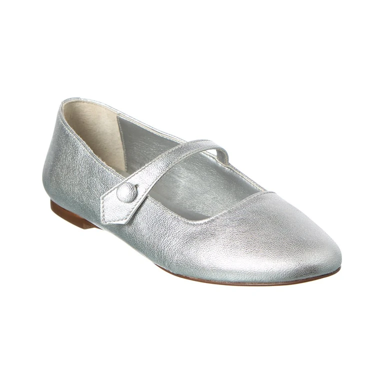 M by Bruno Magli Sofia Leather Flat