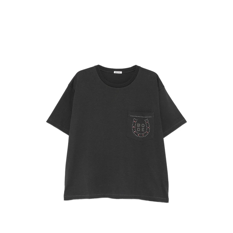 Stud-embellished T-shirt