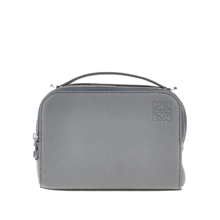 Grained leather mini 'Camera' bag Man One Size