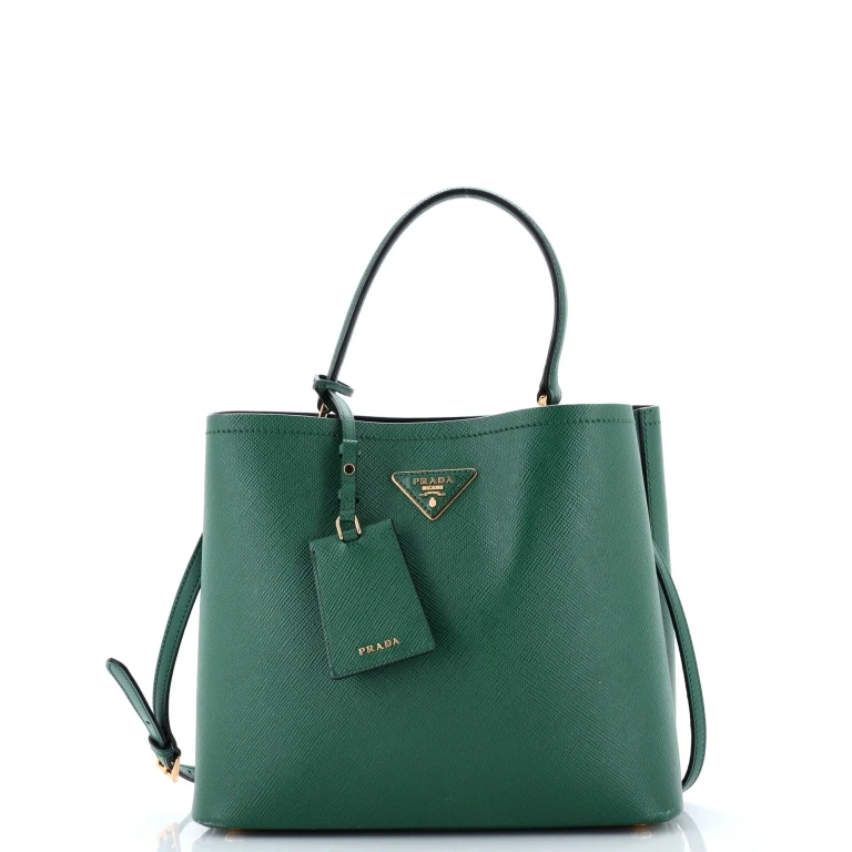 Panier Bucket Bag Saffiano Leather Large