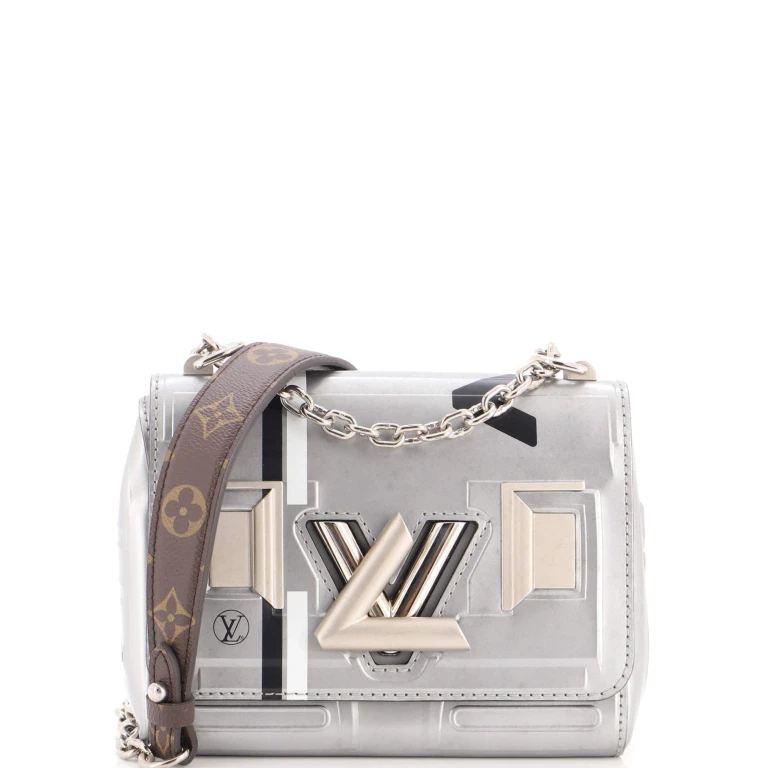 Twist Handbag Limited Edition Embossed Epi Space Leather PM