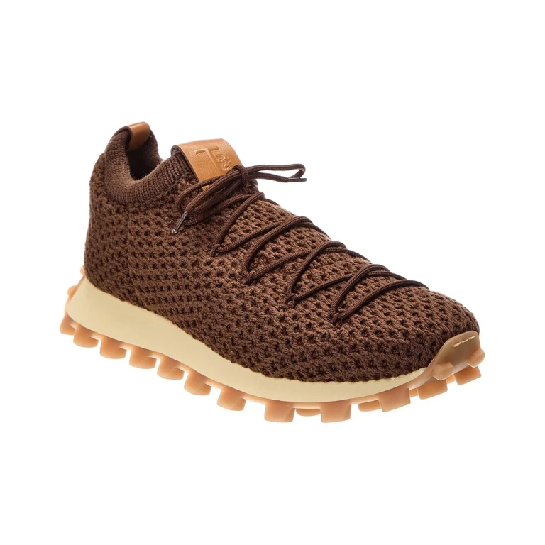 Tod's Cotton & Leather Sneaker