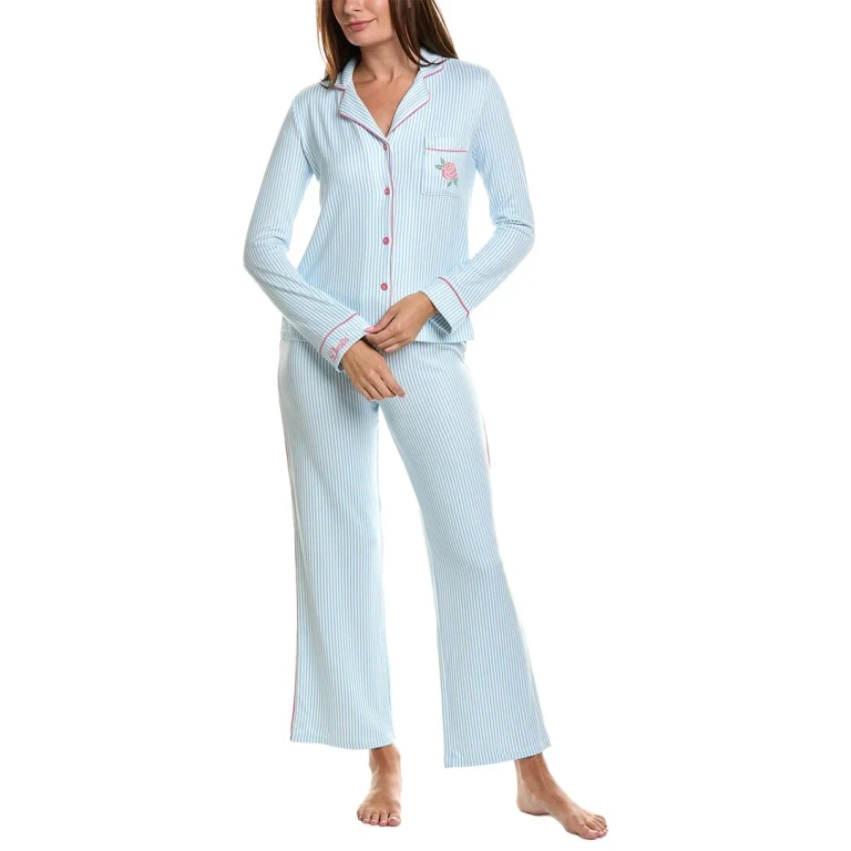 3Pc Western Blooms Pajama Set