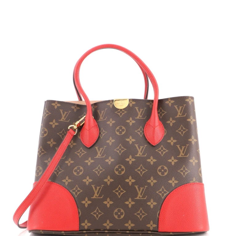 Flandrin Handbag Monogram Canvas and Leather