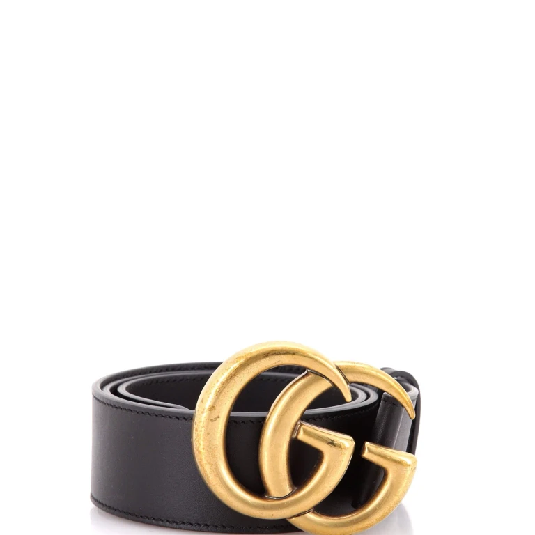 GG Marmont Belt Leather Wide