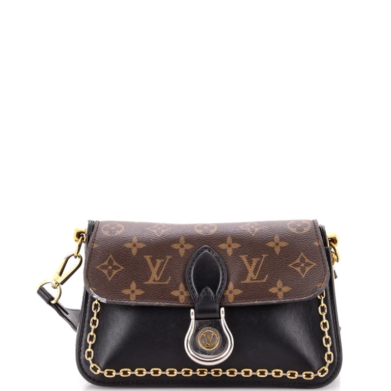 Neo Saint Cloud Shoulder Bag Monogram Canvas and Leather