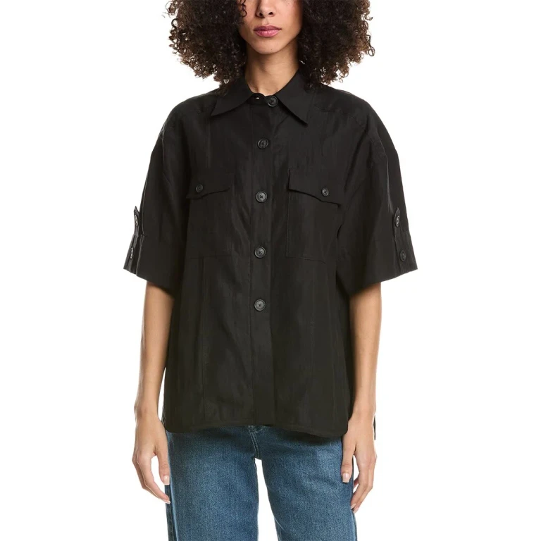 Oversized Camp Shirt
