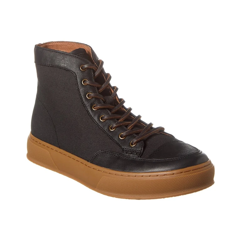 Hoyt Mid Lace Leather Sneaker