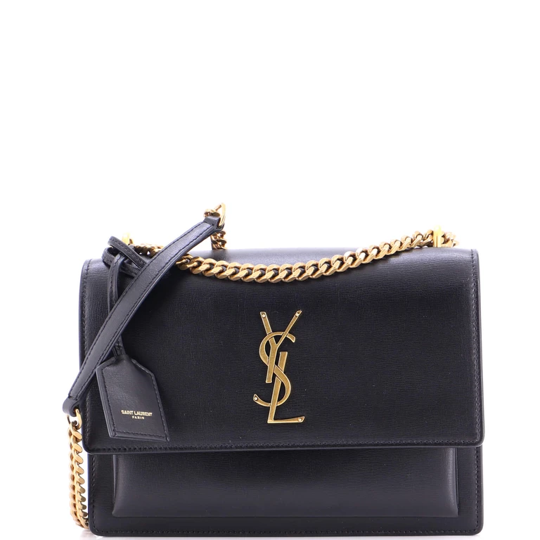 Sunset Crossbody Bag Leather Medium