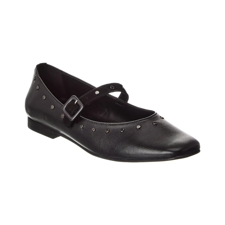 M by Bruno Magli Elissa Leather Flat