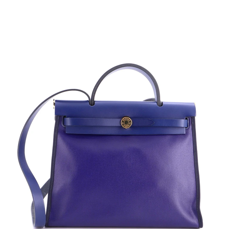 Herbag Zip Berline Vache Canvas and Leather 31