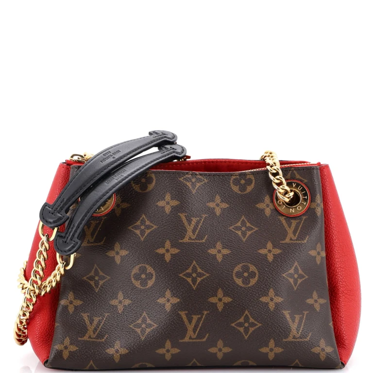 Surene Handbag Monogram Canvas with Leather BB