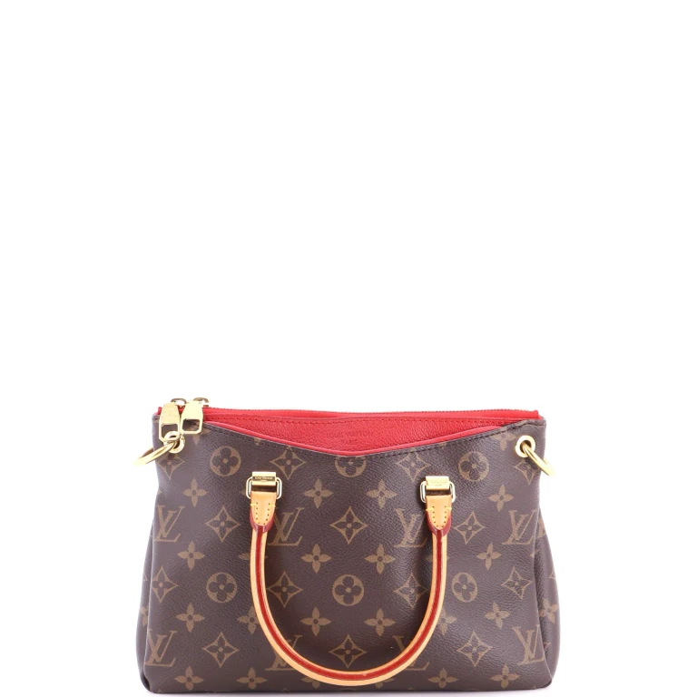 Pallas Tote Monogram Canvas with Leather BB