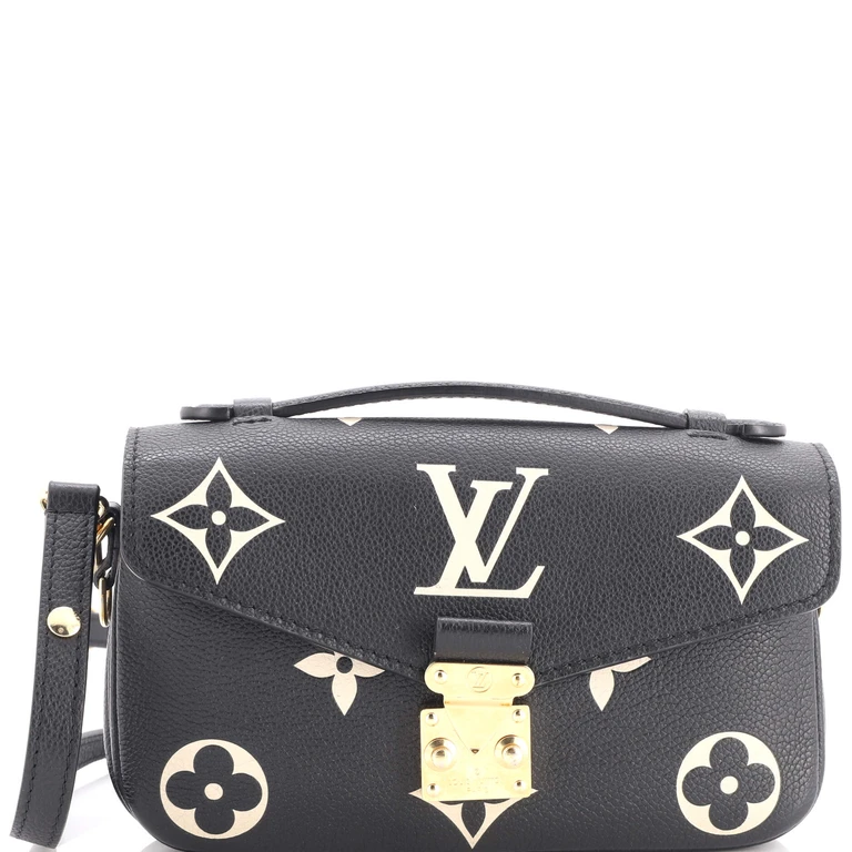 Pochette Metis Bicolor Monogram Empreinte Giant East West