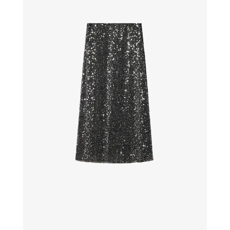 Jupe Nejany - Femme - Argent - Taille34 - Marant Étoile