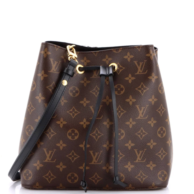 NeoNoe Handbag Monogram Canvas with Leather MM