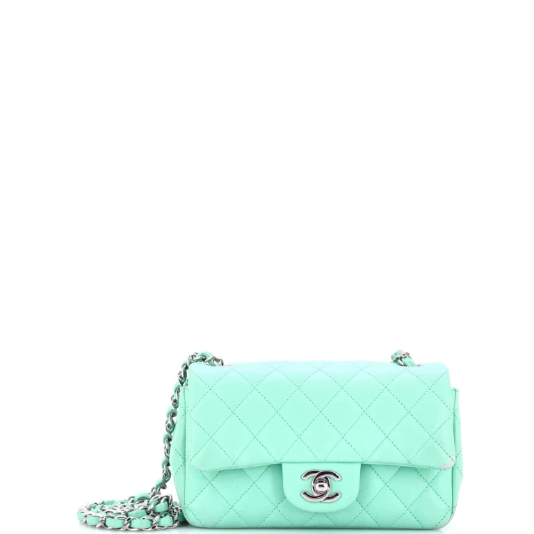Classic Single Flap Bag Quilted Lambskin Mini