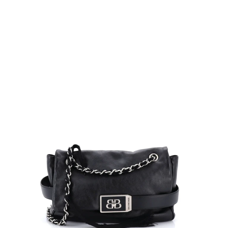 Modu Chain Flap Bag Leather Medium