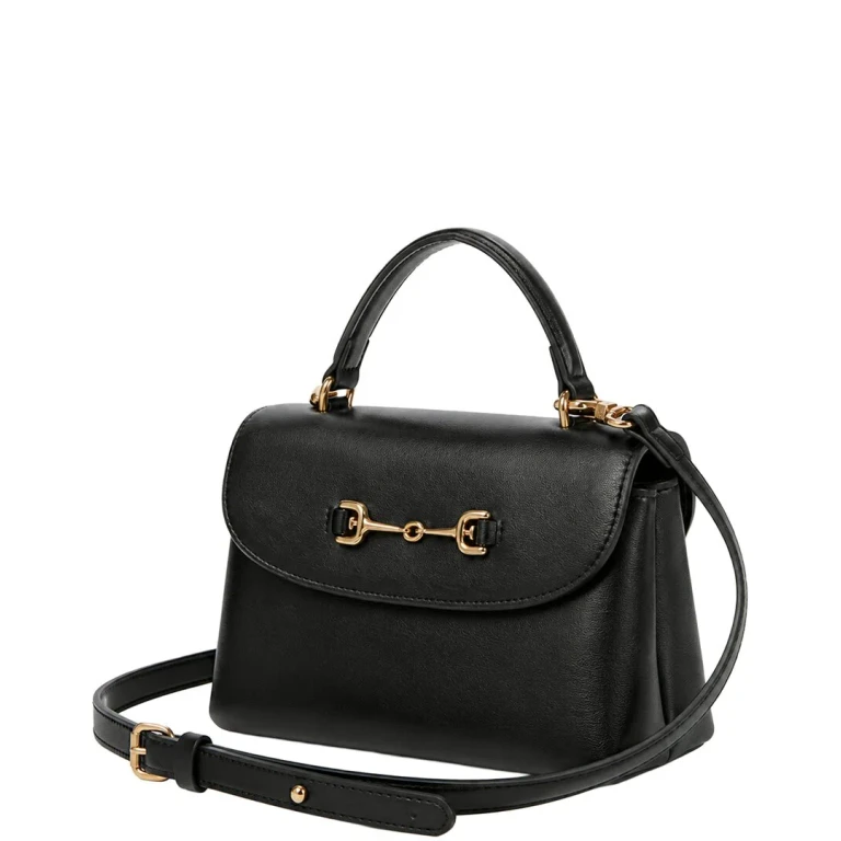 Loraine Top Handle Leather Crossbody