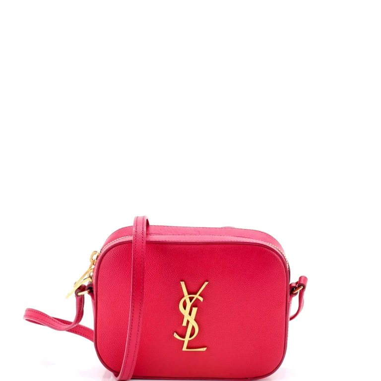 Classic Monogram Camera Bag Leather Small