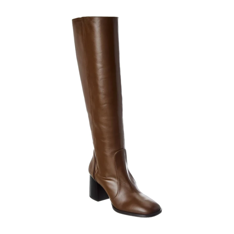 Nola Leather Knee-High Boot